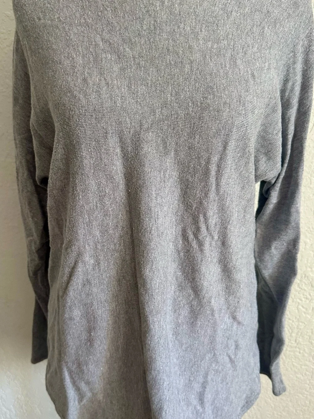 Michael Kors Light Gray Boatneck Sweater